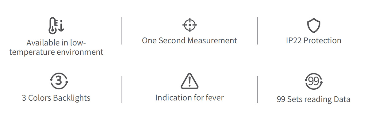 LFR60 Infrared Forehead Thermometer LFR60 Infrared Forehead Thermometer